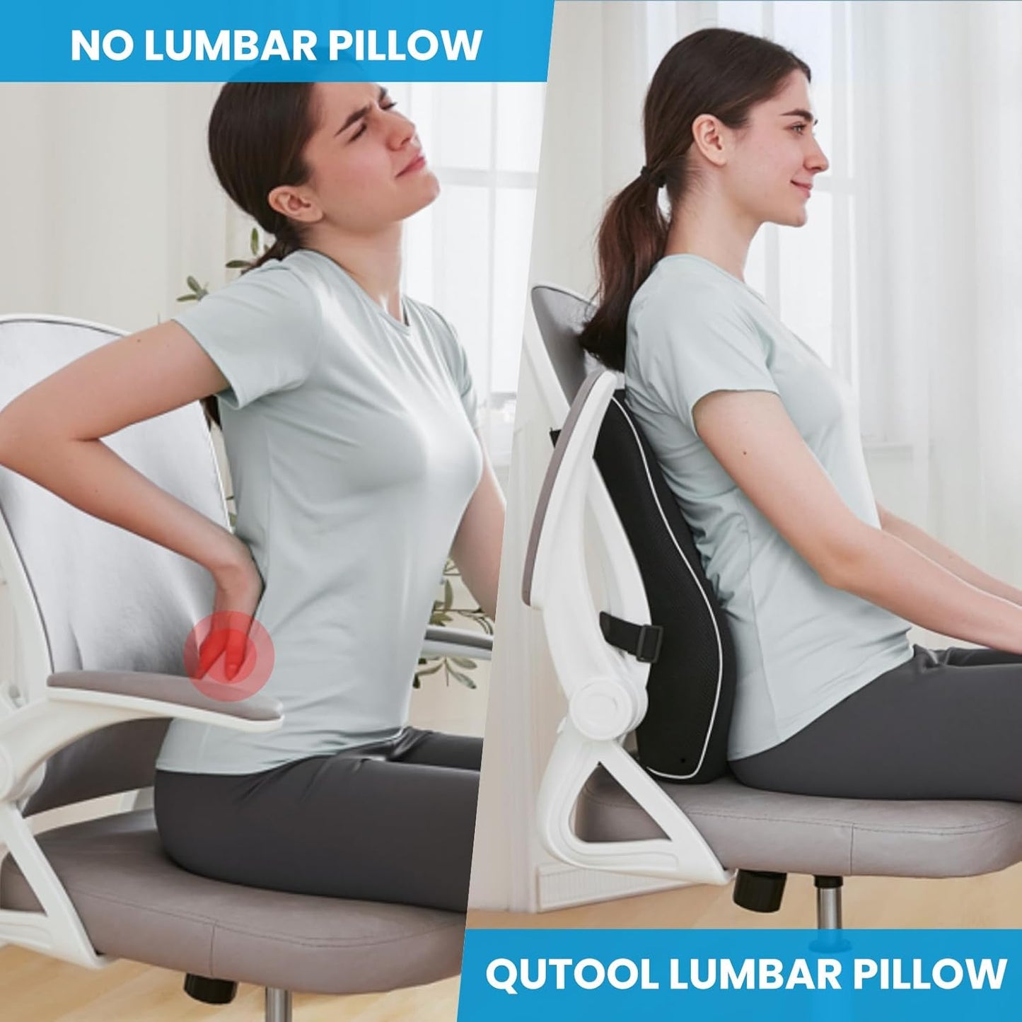 Ergo Comfort Lumbar Support Pillow™