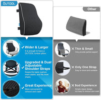 Ergo Comfort Lumbar Support Pillow™